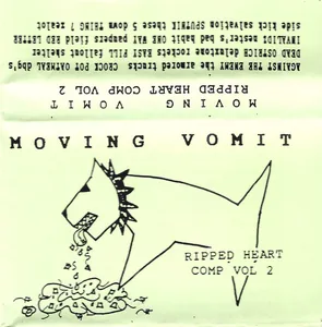 Various Artists — Moving Vomit: Ripped Heart Comp Vol 2 cover