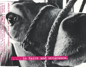 Various Artists — ...In Faith and Utterance cover