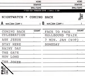 Nightwatch — Coming Back cover