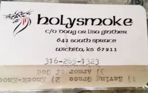 Holysmoke — Holysmoke cover