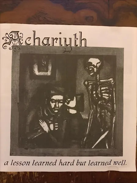 Achariyth — Lesson Learned Hard, But Learned Well cover