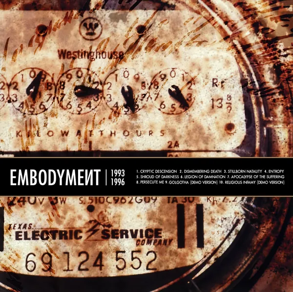 Embodyment — 1993-1996 cover