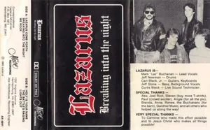 Lazarus — Breaking Into the Night cover