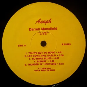Darrell Mansfield — Live cover