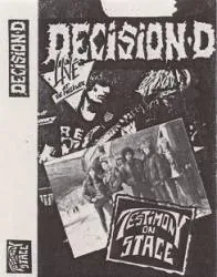 Decision D — Testimony of Stage cover